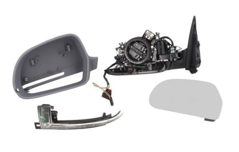 Image of BLIC 5402-25-035361P Wing mirror Left, Electric, Aspherical, primed Outside Mirror (50)