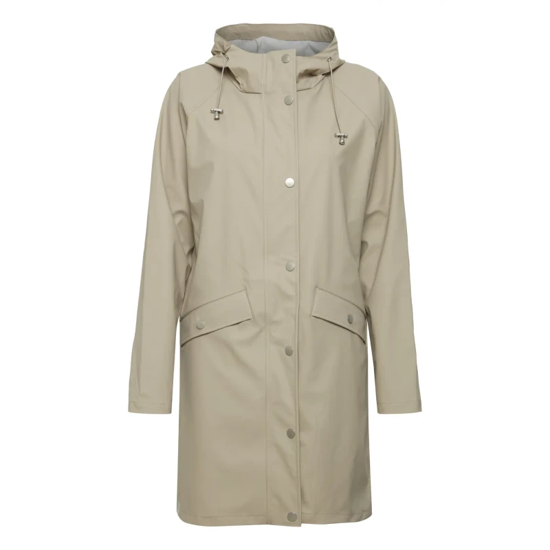 Image of Ichi Womens waterproof jacket Ichi Ihtazi Ja Beige Female S