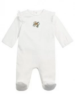 Image of Mamas & Papas Frill Single Sleepsuit Baby Girls