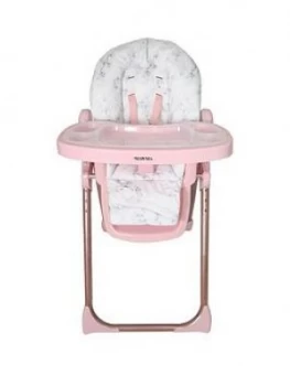 Image of Nicole "Snooki" Polizzi Mawma Rose Gold Marble Premium Highchair