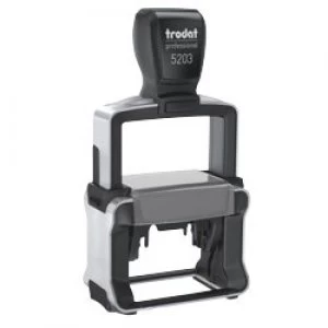 Image of Trodat Custom Text Stamp 5203 Black 49 x 28 mm
