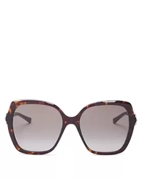 Image of Jimmy Choo Womens Manoni Square Sunglasses, 57mm
