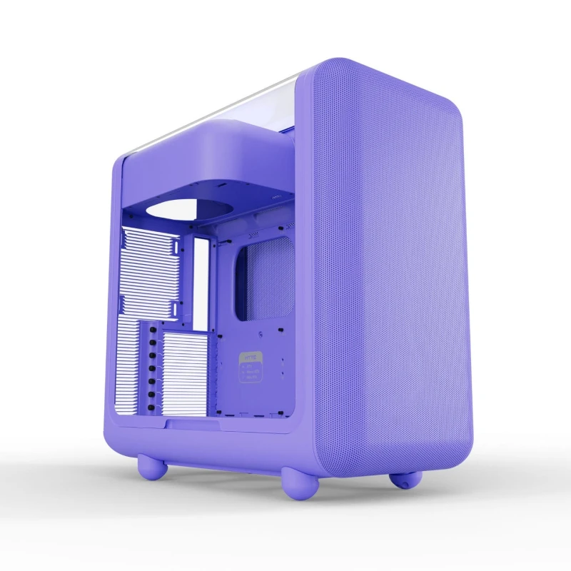 Image of Hyte X50 ATX Mid-Tower PC Case Laminated Acoustic Glass - Taro Milk - CS-HYTE-X50G-TM