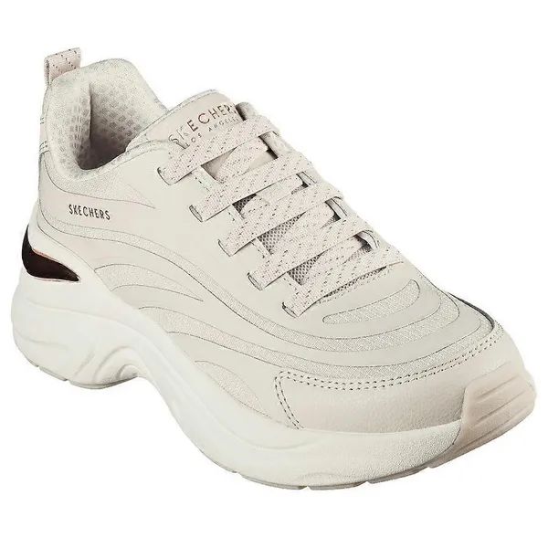 Image of Skechers Womens Hazel Step N Flow Trainer UK Size 6 (EU 39) White SKE2339-WHT-6