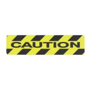 Image of Caution - Non Slip Floor Treads (150 x 600mm Each)