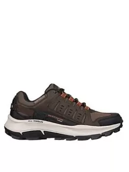 Image of Skechers Equalizer 5.0 Trail Relaxed Fit Lace-Up Outdoor Trainer, Brown, Size 11, Men