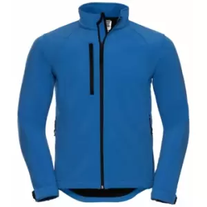 Image of Russell Mens Water Resistant & Windproof Softshell Jacket (M) (Azure Blue)
