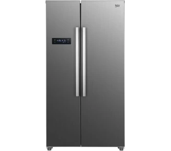 Image of Beko ASL1331PX 532L American Style Frost Free Fridge Freezer