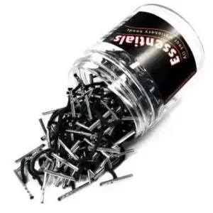 Image of Value 51mm Metal Ended Treasury Tags Tub Green PK100 70543WH