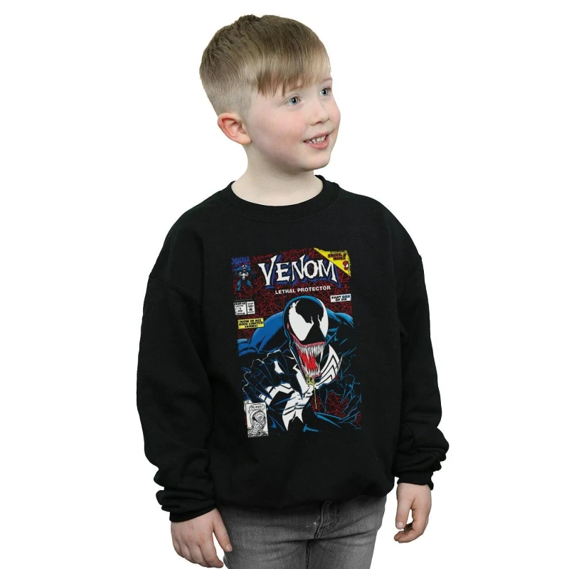 Image of Marvel Venom Lethal Protector Sweatshirt Black male