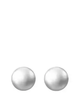 Image of Simply Silver Recycled Sterling Silver 925 Polished Orb Stud Earrings