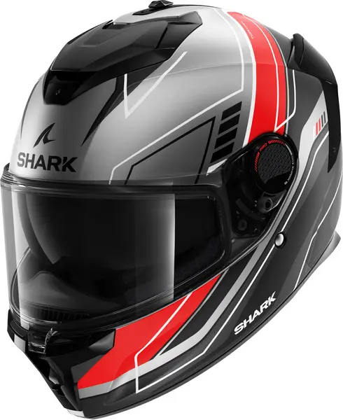 Image of Shark Spartan GT Pro Toryan Mat Anthracite Red Black ARK Full Face Helmet L