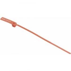 Image of Cable tie seal 160 mm Red HellermannTyton 143 030