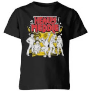 Image of Scooby Doo Heavy Meddle Kids T-Shirt - Black - 7-8 Years