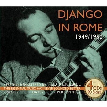 Image of Django Reinhardt - Django in Rome 1949 - 1950 CD