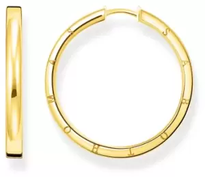 Image of Thomas Sabo CR686-413-39 Large Gold Plated Sterling Silver Jewellery