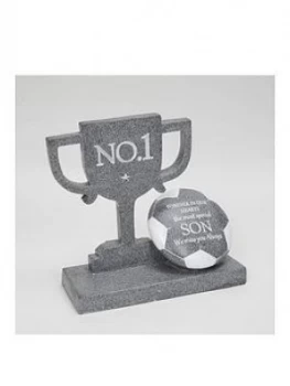 Image of Thoughts Of You Graveside Memorial Stone - No. 1 Son