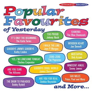 Image of Various Artists - Popular Favourites of Yesterday CD