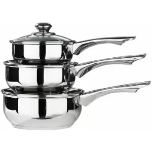 Image of 3pc Mirrored Pan Set - Premier Housewares