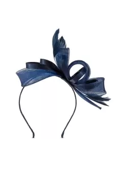 Image of Navy Medium Fascinator Headband