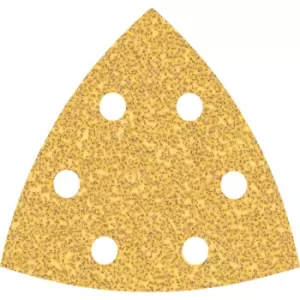 Image of Bosch Expert C470 Punched Quick Fit Delta Sanding Sheets for Paint and Wood 93mm x 93mm 40g Pack of 50