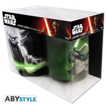Image of Star Wars - Yoda (Medium T-Shirt + Mug) Gift Box