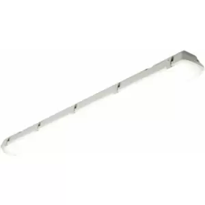 Image of 4ft High Lumen IP65 Batten Light Fitting - 43.5W Cool White LED - Frosted Pc