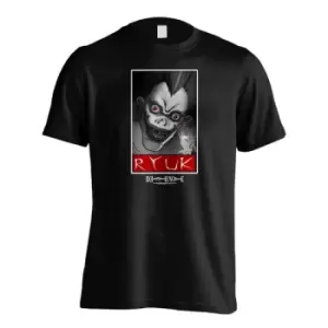 Image of Death Note T-Shirt Ryuk Poster Size M