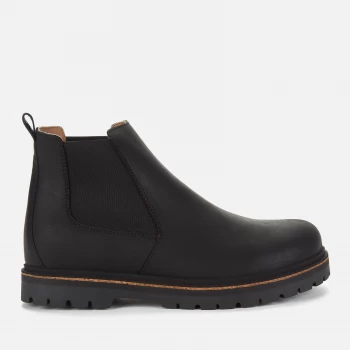 Image of Birkenstock Mens Stalon Nubuck Chelsea Boots - Black - UK 9/EU 43