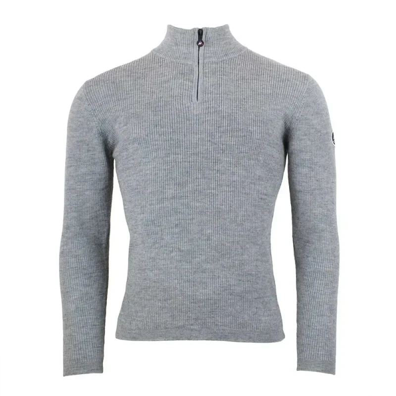 Image of Peak Mountain Turtleneck sweater Peak Mountain Ciotat Gris Male M CHARLY/FO-GRIS