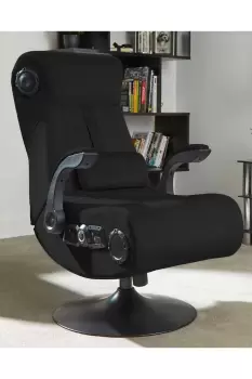 Image of X Rocker Play Deluxe 4.1 Multi-Stereo Audio Media Chair with Vibration - Black