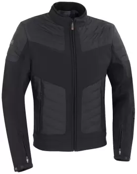 Image of Bering Insight Motorcycle Softshell Jacket, black, Size 2XL, black, Size 2XL