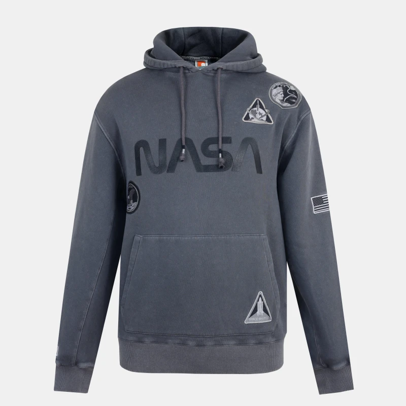 Image of SoulCal Mens Soul NASA Hoodie Grey male S