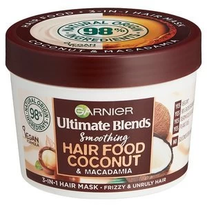 Image of Garnier Ultimate Blends Hair Food Coconut 3 in 1 Mask 390ml