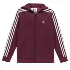 Image of adidas Essentials 3-Stripes Hoodie Kids - Red