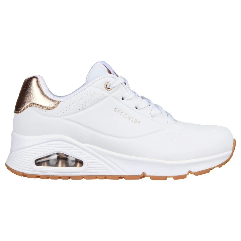 Image of Womens Trainers Skechers Uno Golden Air Blanc Female 41