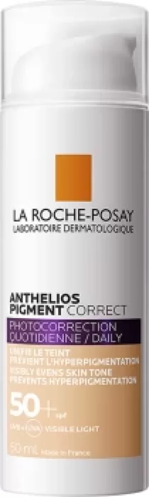 Image of La Roche-Posay Anthelios Pigment Correct Daily Tinted Cream SPF50+ 50ml