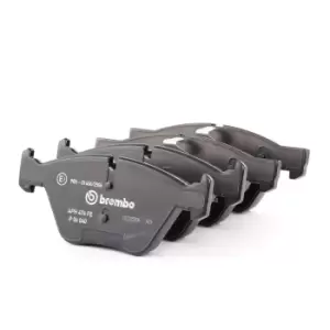 Image of BREMBO Brake pad set BMW P 06 040 34112288856,34112288857,34116771972 34116777772,34116797859