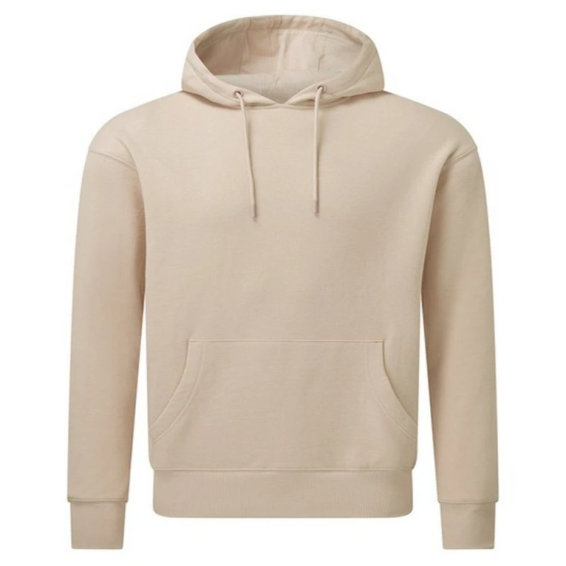 Image of Anthem Mens Plain Hoodie in Light Brown Size: XS Light Brown Male XS