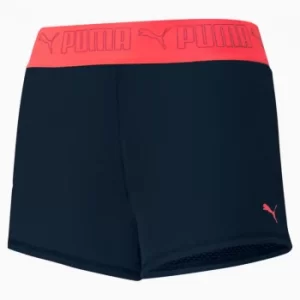 Image of PUMA Elastic 3'' Womens Training Shorts, Spellbound, size Medium, Clothing