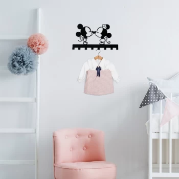 Image of Bear - Black Metal Wall Hook