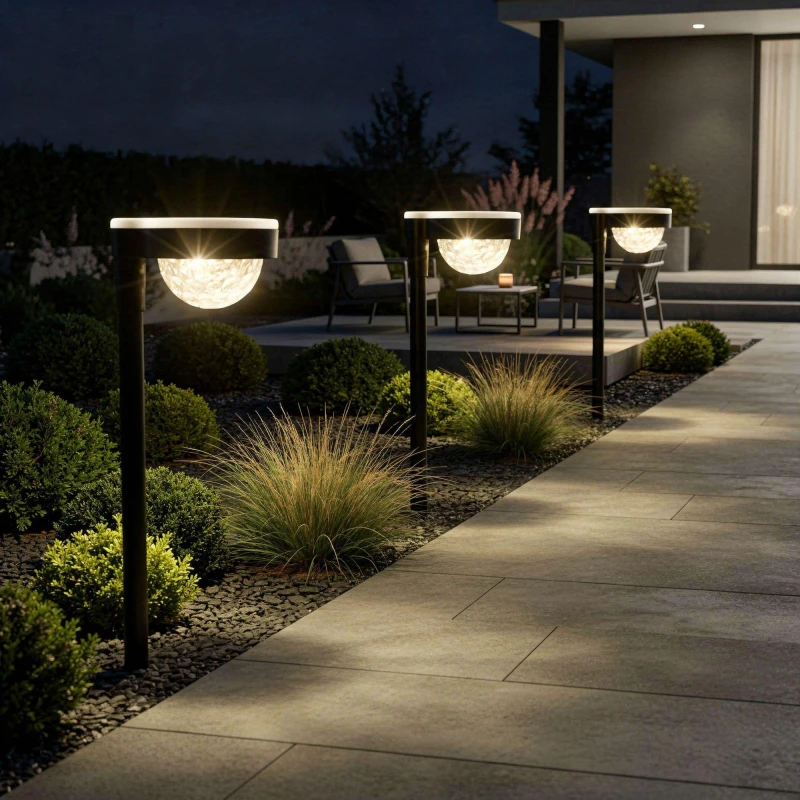 Image of Leisurewize Up And Down Solar Stake Light (Pack Of 3)