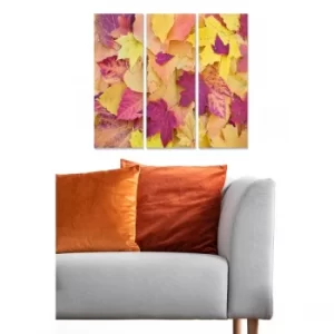 Image of MDF1789665 Multicolor Decorative MDF Painting (3 Pieces)
