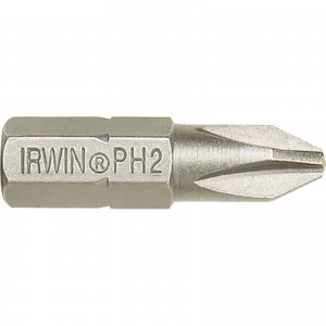 Image of Irwin Phillips Screwdriver Bit PH2 50mm Pack of 2