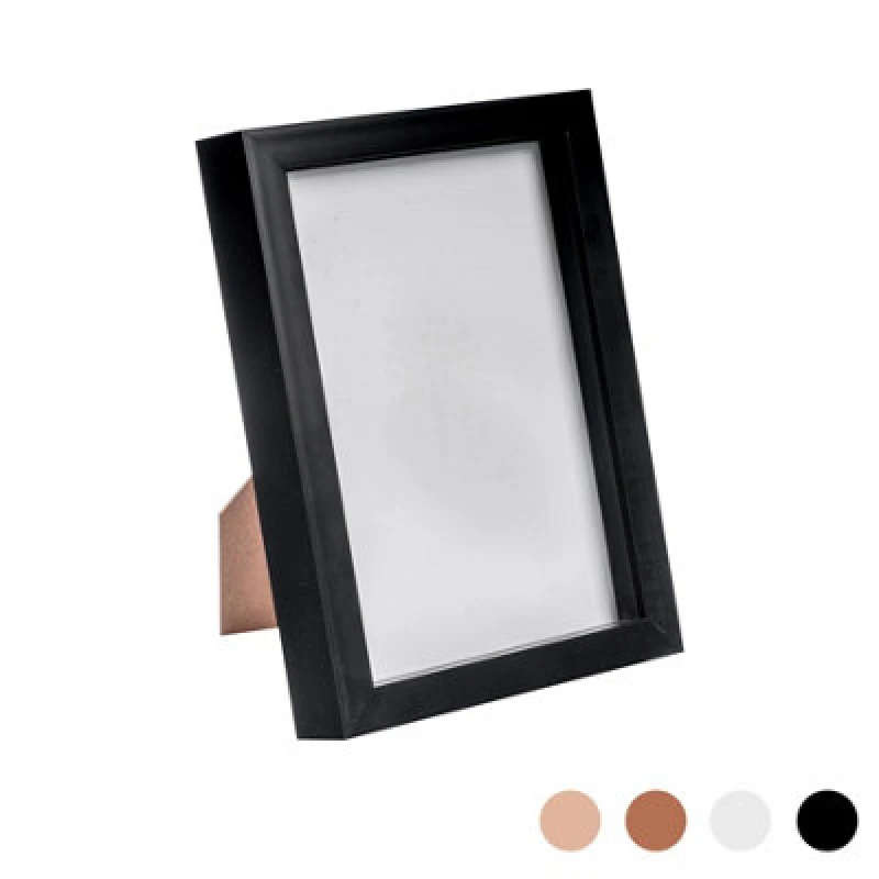 Image of Nicola Spring A5 (6 X 8") Photo Frame - Black - 3D Photo Frame Picture Frame Box Portrait Display Case (23.5 X 17Cm)