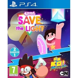Image of Steven Universe Save The Light & OK KO Lets Play Heroes PS4 Game