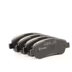 Image of BREMBO Brake pad set FIAT,PEUGEOT,CITROEN P 61 091 1611140880,1611457480,1617265080 425359,425360,425469,E172302,6001073129,71770028,71773149,77364016