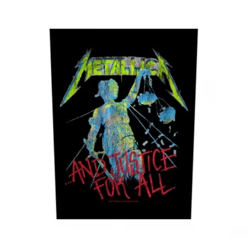 Image of Metallica - And Justice for All Back Patch
