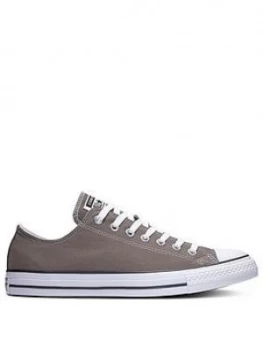 Image of Converse Chuck Taylor All Star Ox - Charcoal/White , Charcoal/White, Size 7, Women