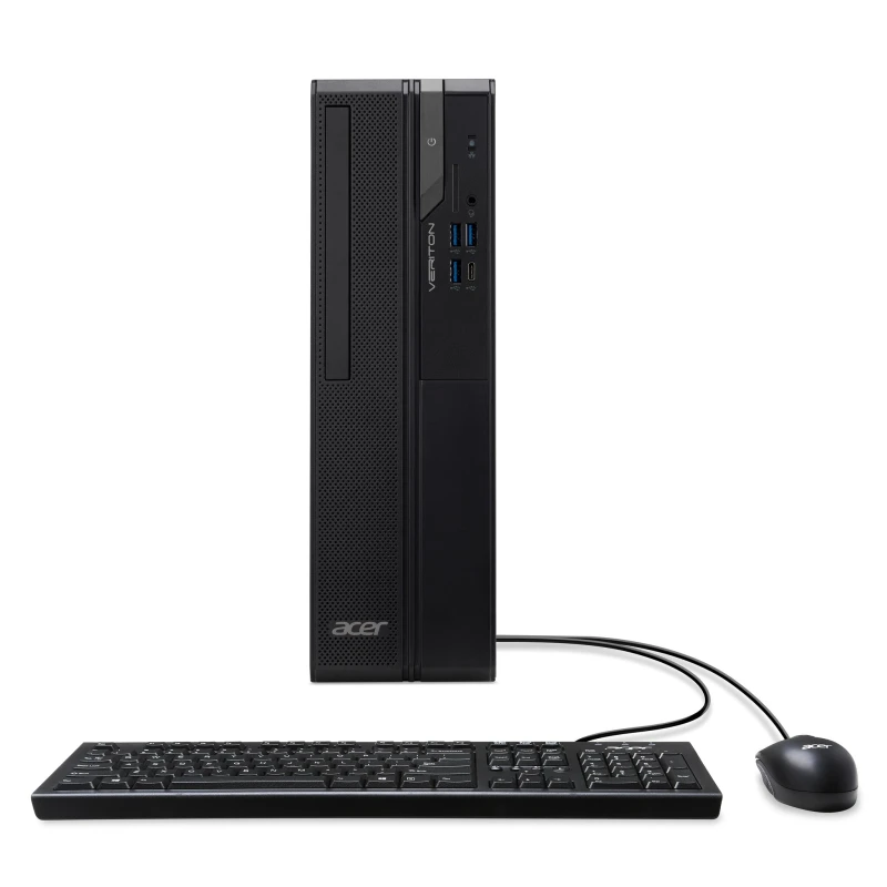 Image of Acer Acer Veriton X VX2720G I5-14500 8GB/512GB W11P Intel Core i5 DDR5-SDRAM SSD Windows 11 Pro Desktop PC Black DT.R1NEK.002